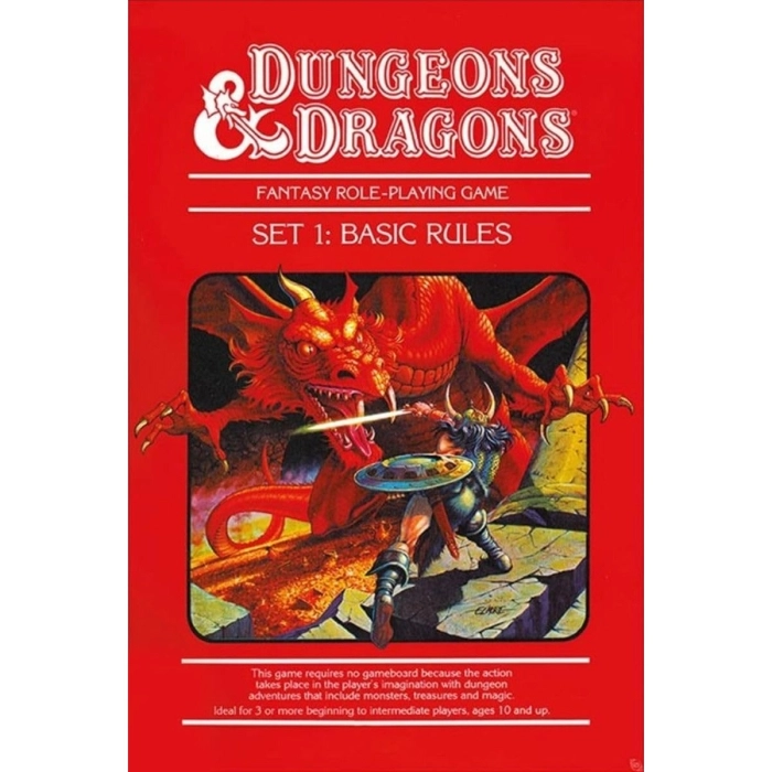 dungeons & dragons - poster maxi 91,5x61cm - regole base