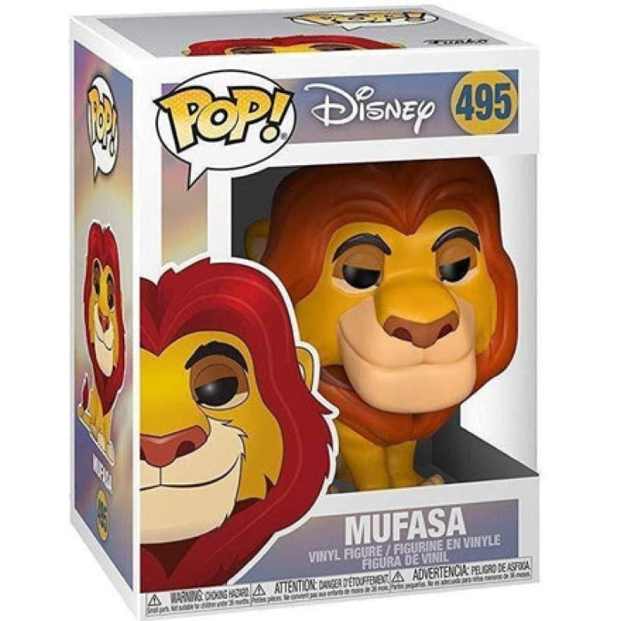 disney: lion king - mufasa 9cm - funko pop 495