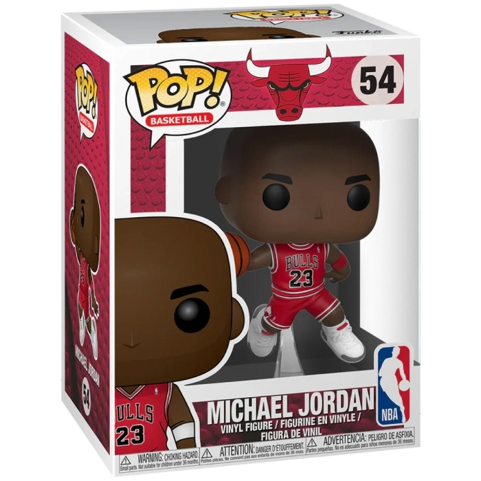 nba: bulls - michael jordan 9cm - funko pop 54