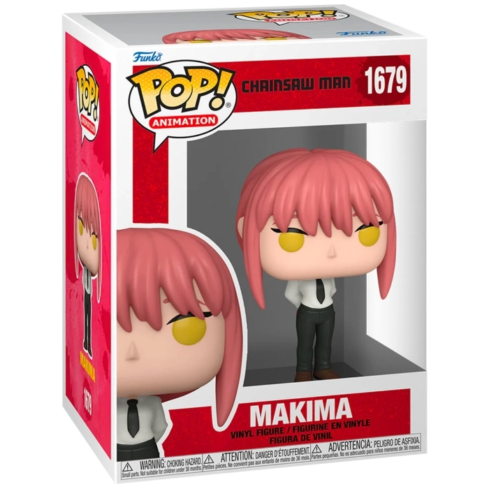 chainsaw man - makima 9cm - funko pop 1679