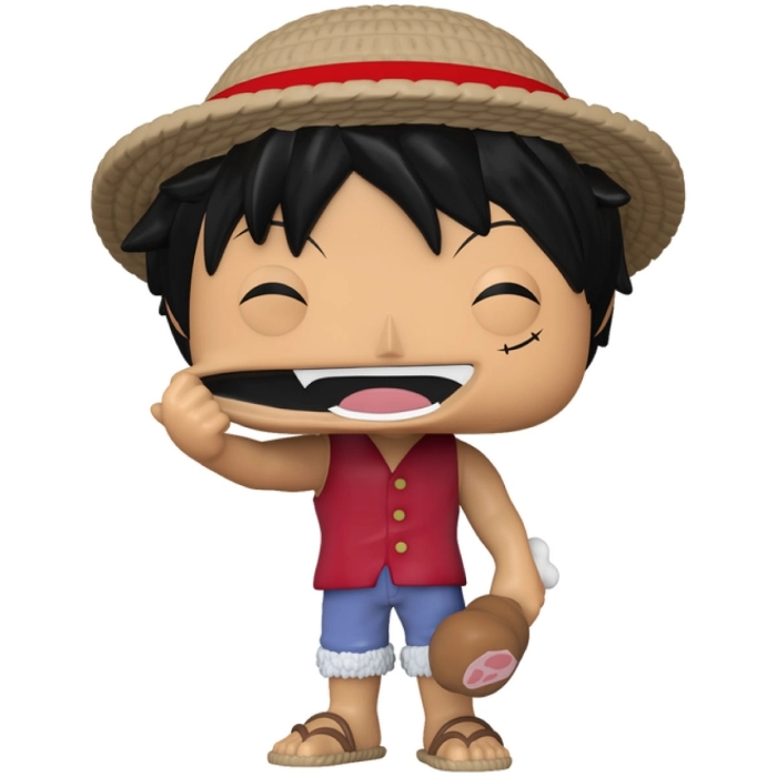 one piece - monkey d. luffy with meat 9cm - funko pop 1771