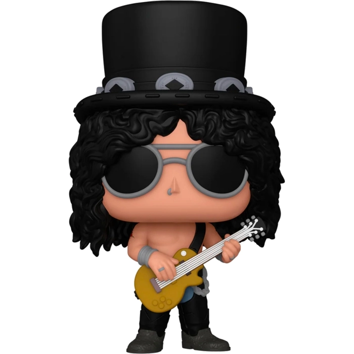 guns n' roses - slash (1980's) 9cm - funko pop 398