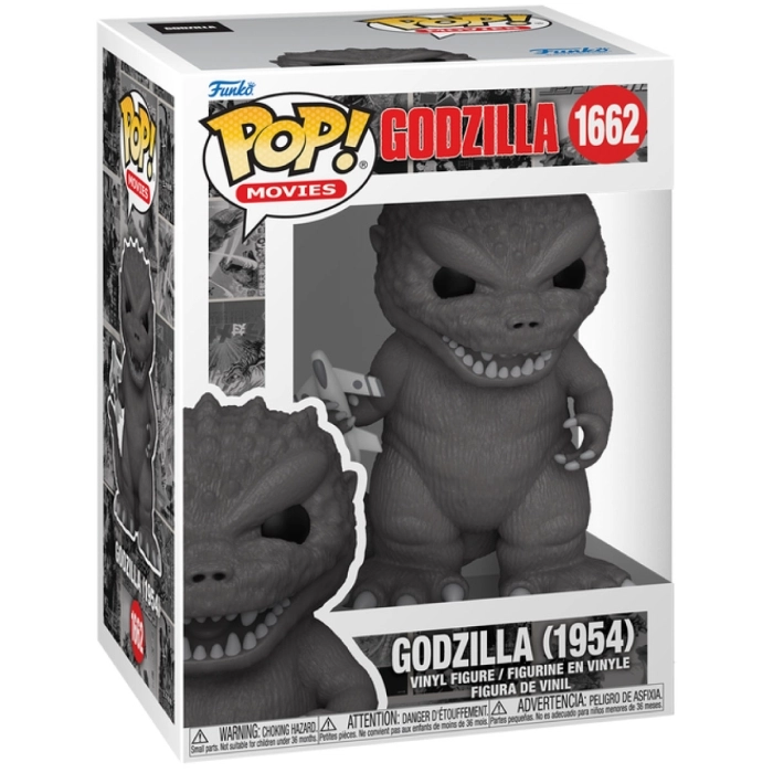 godzilla 70th anniversary - godzilla (1954) 9cm - funko pop 1662