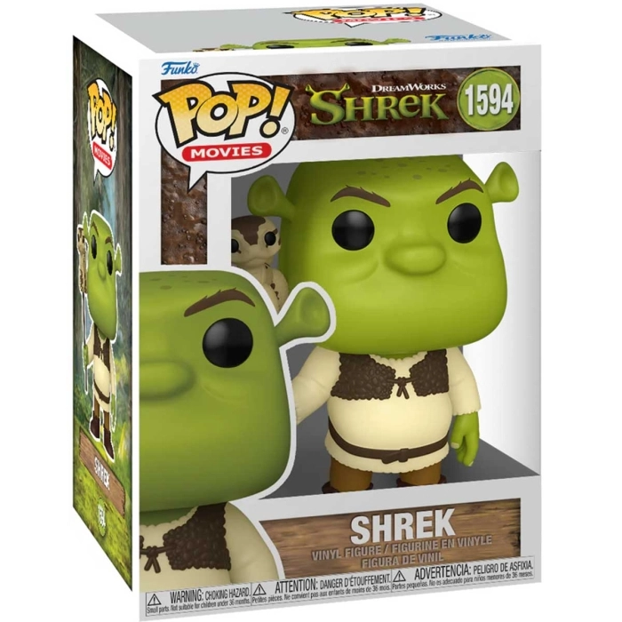 shrek 30th anniversary - shrek with snake 9cm - funko pop 1594