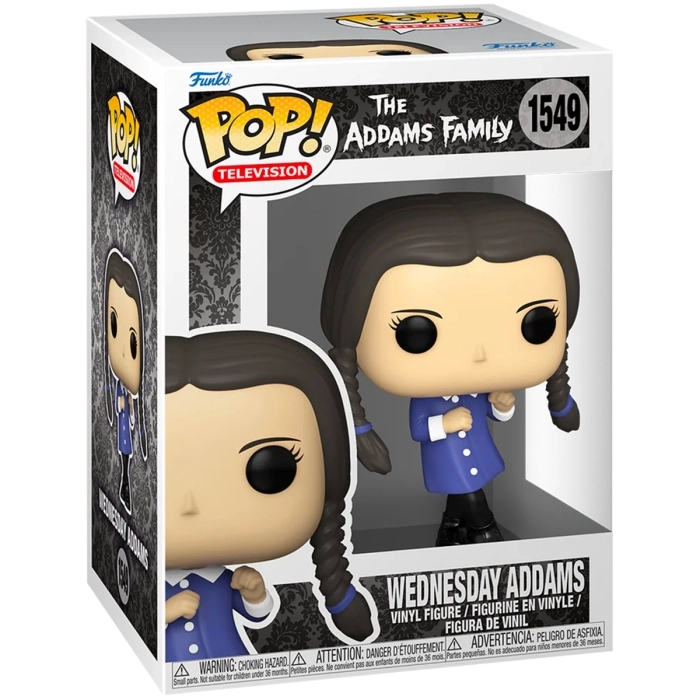 the addams family - wednesday addams 9cm - funko pop 1549