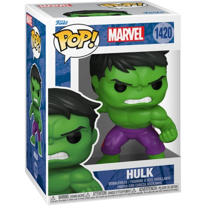 marvel: new classic - hulk 9cm - funko pop 1420