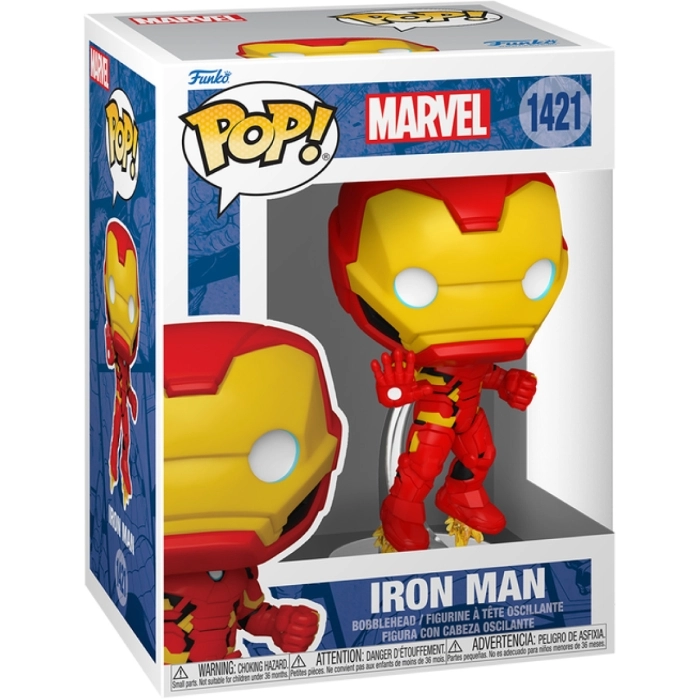 marvel: new classic - iron man 9cm - funko pop 1421