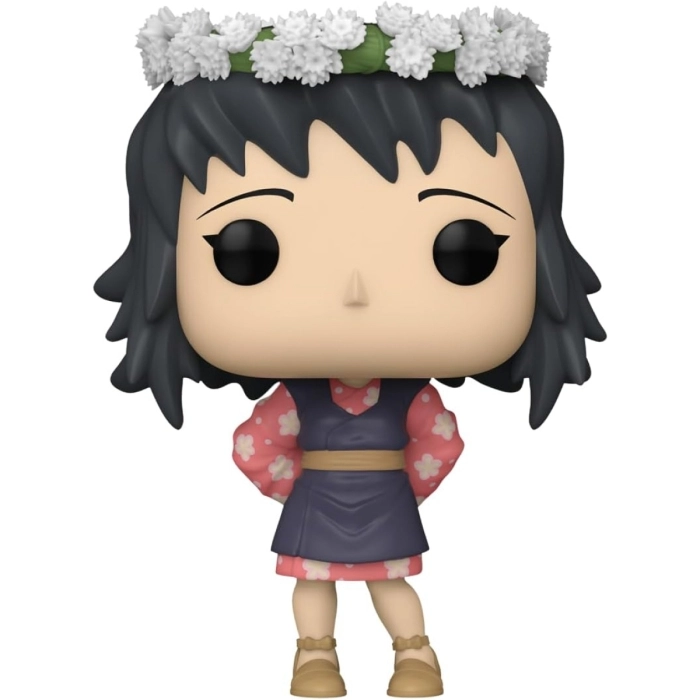 demon slayer - makomo (flower headdress) 9cm - funko pop 1405