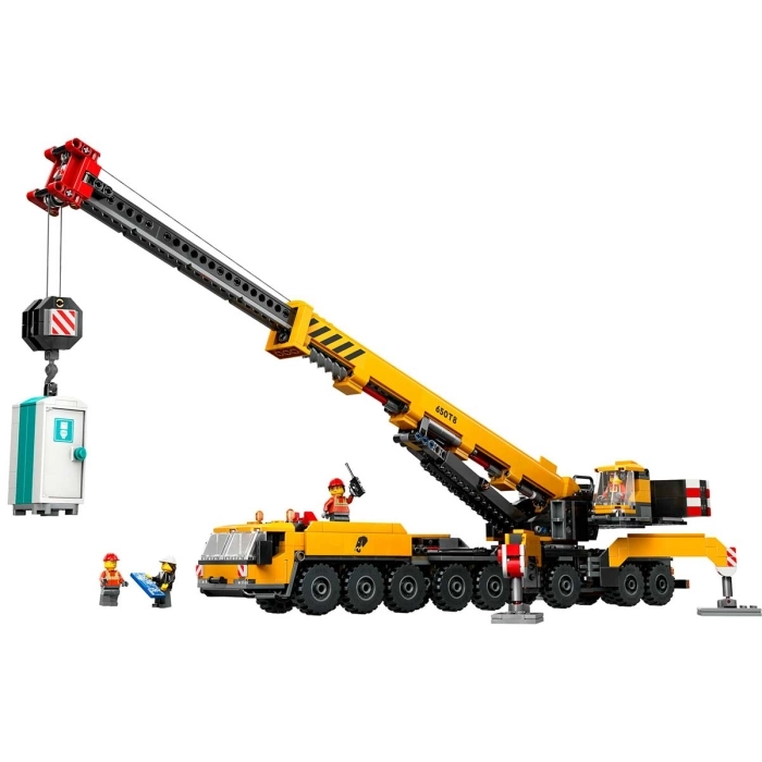 60409 - gru da cantiere mobile gialla