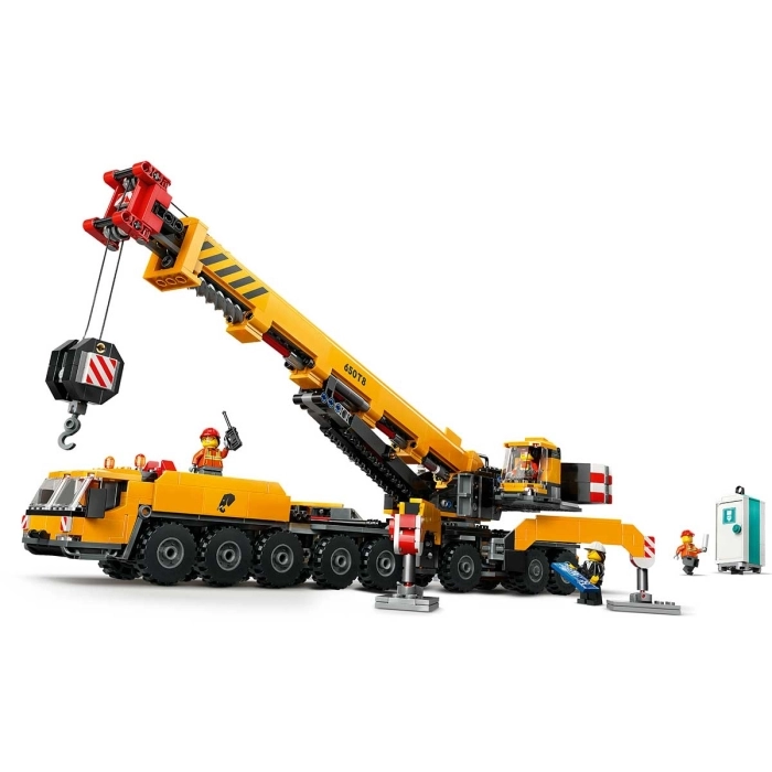 60409 - gru da cantiere mobile gialla