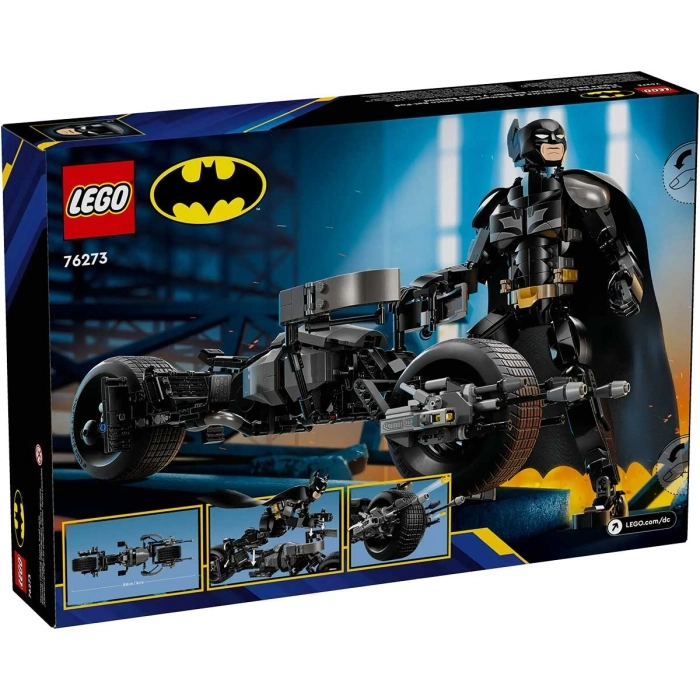 76273 - personaggio costruibile di batman con bat-pod