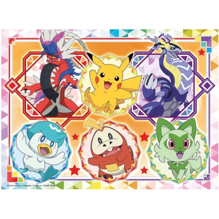 pokemon - puzzle 100 pezzi xxl