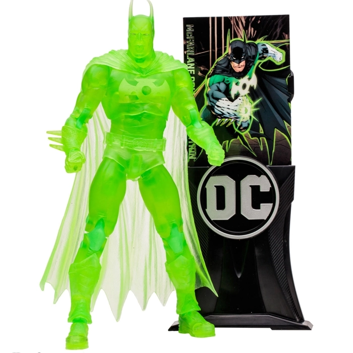 dc multiverse - batman lanterna verde collector edition - action figure 18cm - platinum chase