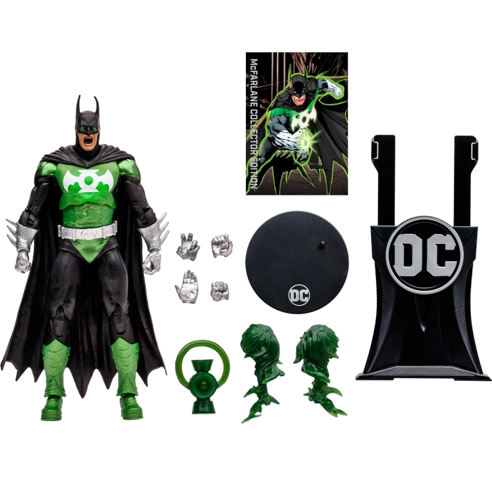 dc multiverse - batman as lanterna verde - collector edition - action figure 18cm