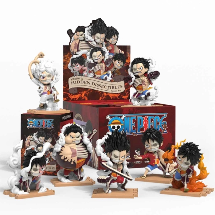 one piece - blind box hidden dissectibles - serie 6