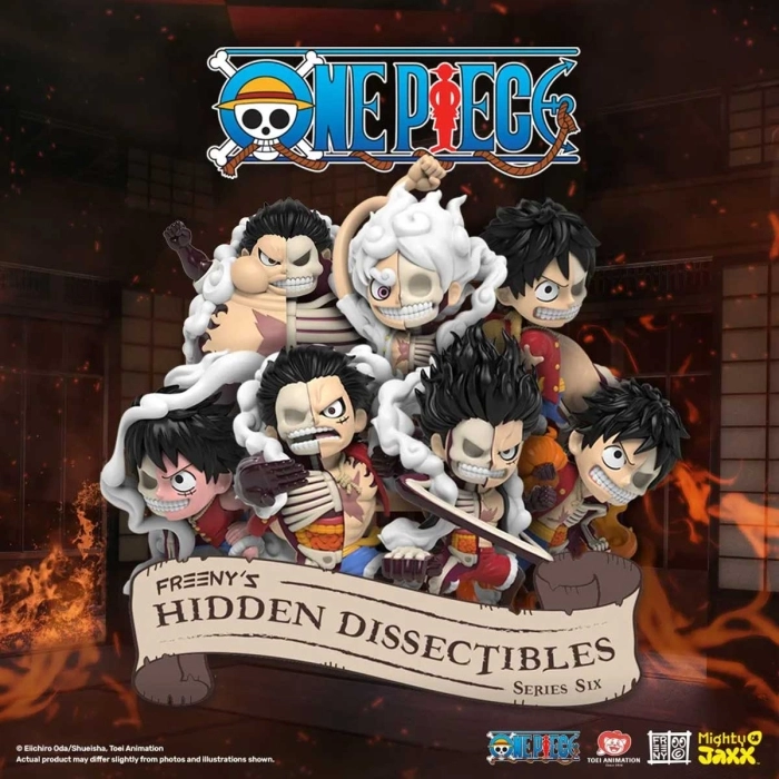 one piece - blind box hidden dissectibles - serie 6