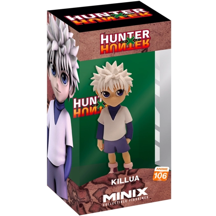 hunter x hunter - killua - anime 106 - minix collectible figurines