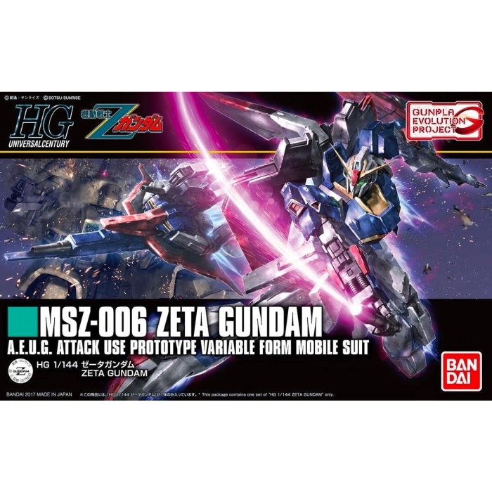 hguc zeta gundam (gunpla evolution project) 1/144