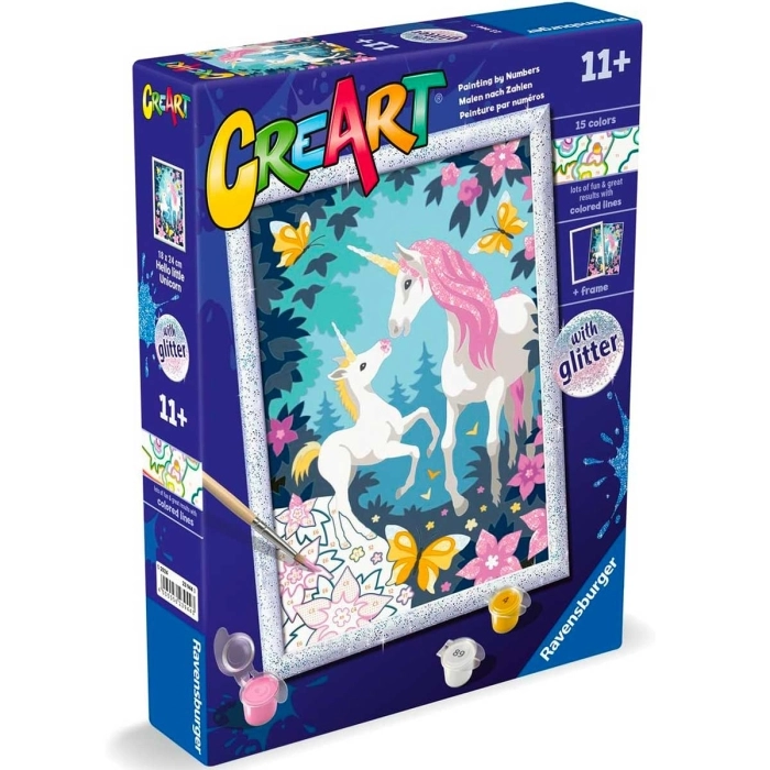 creart - unicorni glitter