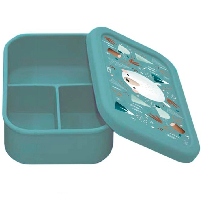 lunch box in silicone - orso polare