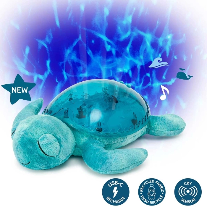 tranquil turtle - aqua con carica usb