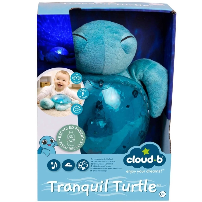 tranquil turtle - aqua con carica usb