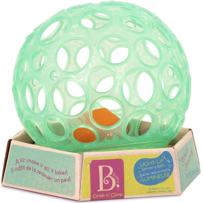 light-up baby ball - grab ‘n’ glow