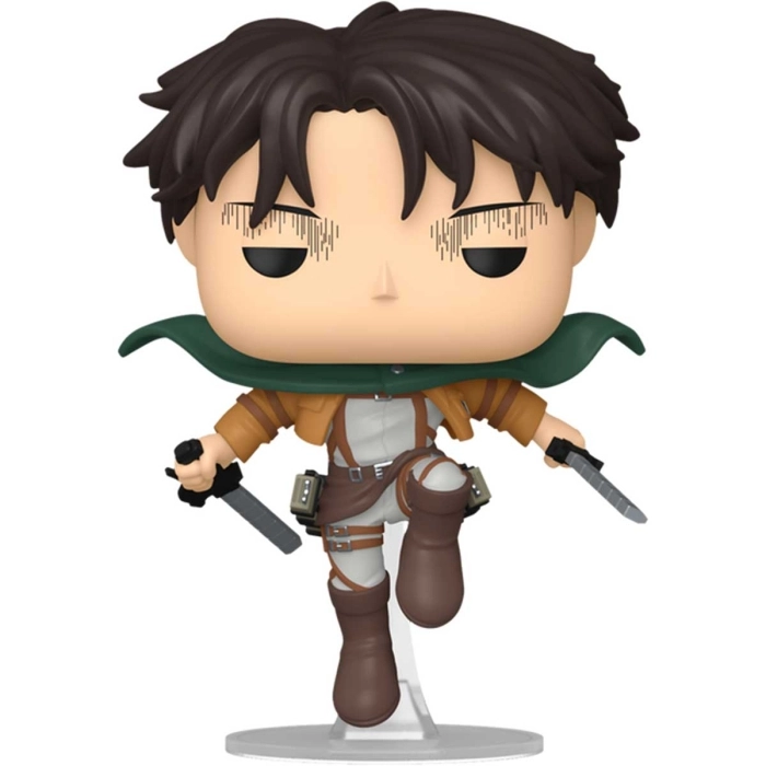 attack on titan - levi (falling) 9cm - funko pop 1625