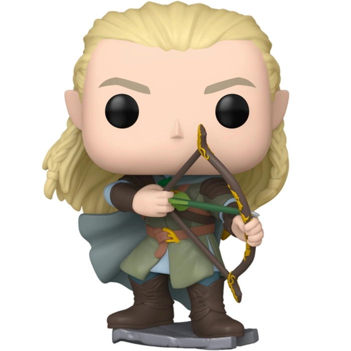 the lord of the rings - legolas with bow & arrow 9cm - funko pop 1577