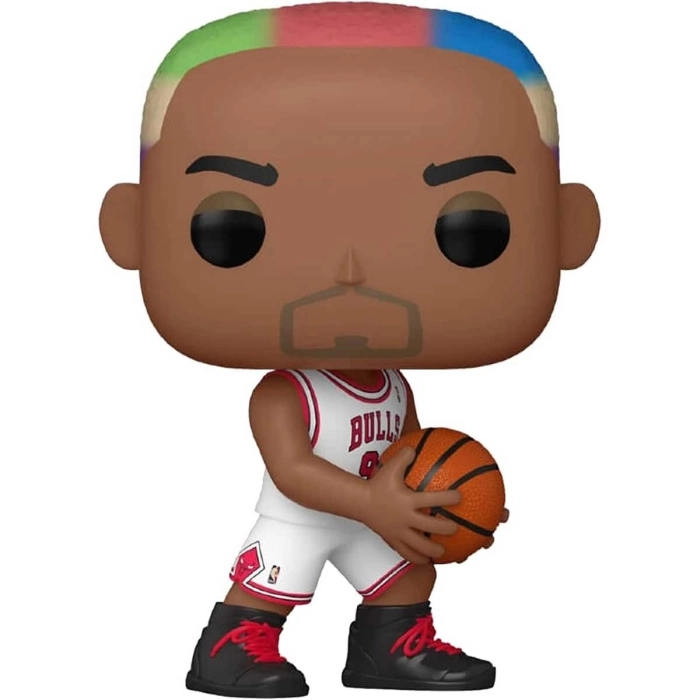 nba: legends - dennis rodman​​ 9cm (bulls home) - funko pop 103