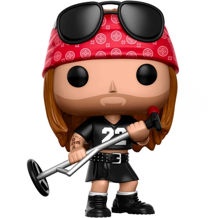 guns n' roses - axl rose 9cm - funko pop 50