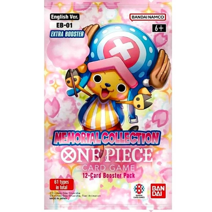 one piece card game - memorial collection - eb-01 - bustina singola 12 carte (eng)