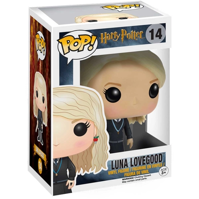 harry potter - luna lovegood 9cm - funko pop 14