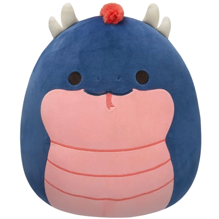 squishmallows - cian il basilisco blu - peluche 30cm