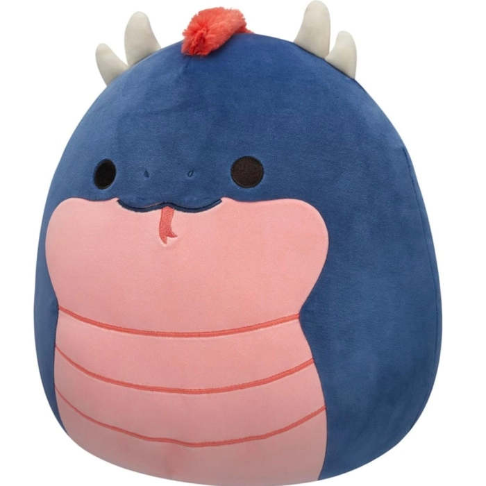 squishmallows - cian il basilisco blu - peluche 30cm