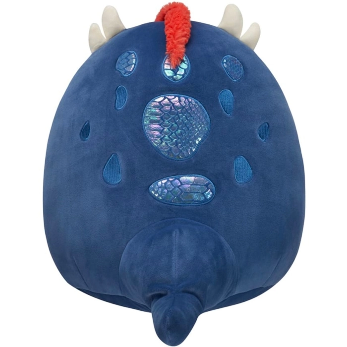 squishmallows - cian il basilisco blu - peluche 30cm