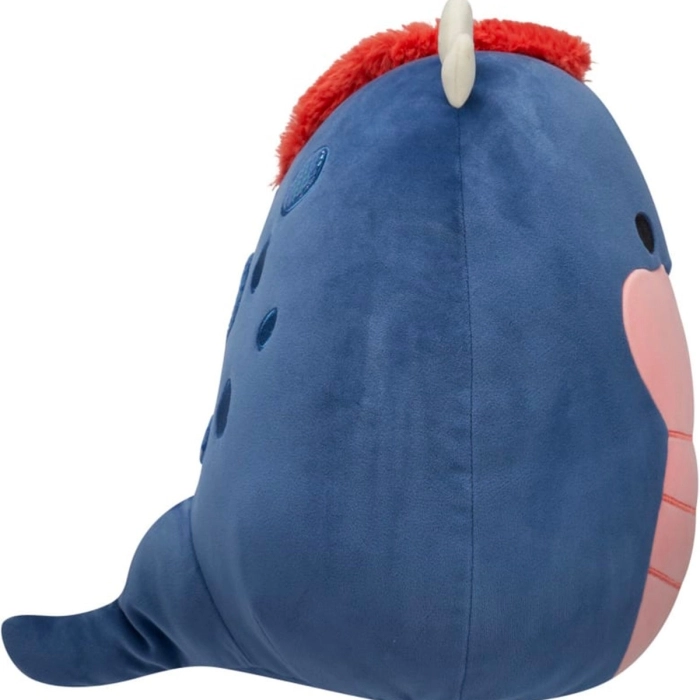 squishmallows - cian il basilisco blu - peluche 30cm