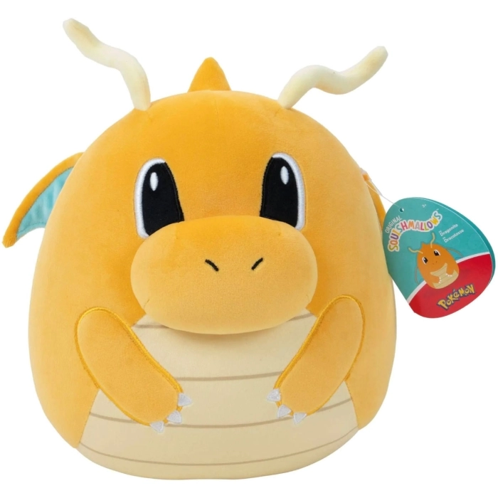 squishmallows - pokemon dragonite - peluche 25cm