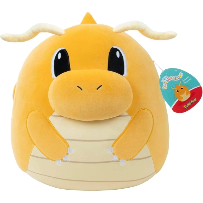 squishmallows - pokemon dragonite - peluche 35cm