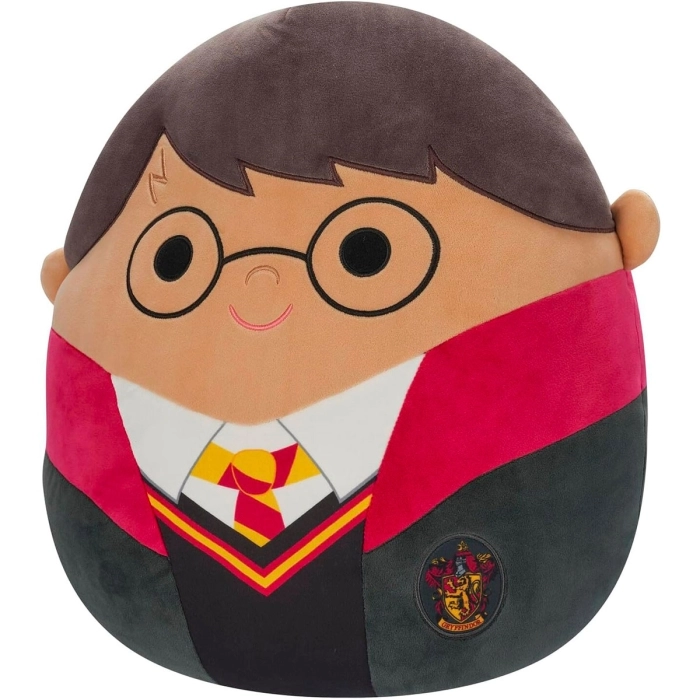 squishmallows - harry potter con la divisa - peluche 25cm