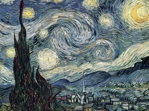 van gogh: notte stellata - puzzle 1500 pezzi