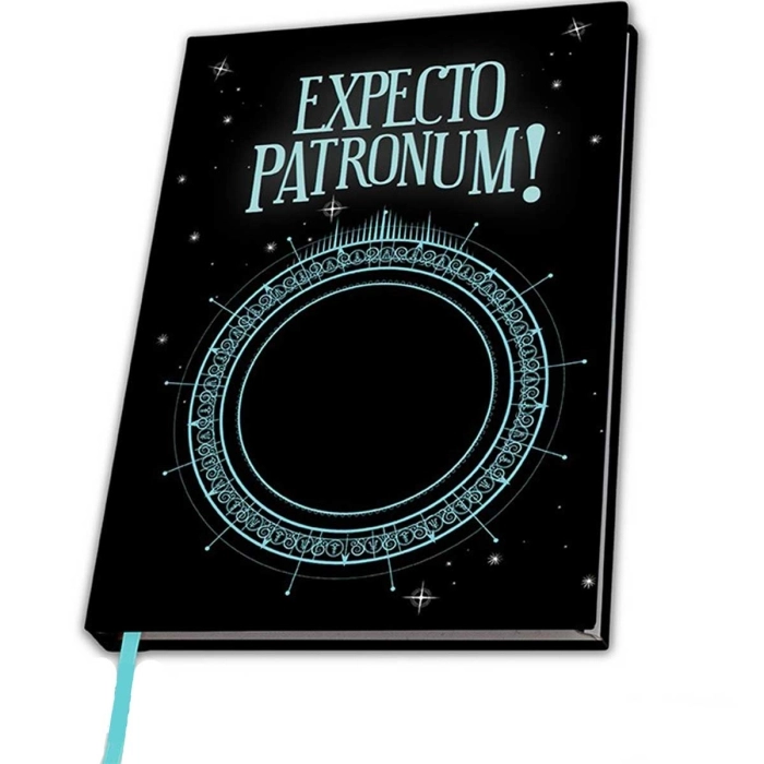 harry potter - heat change notebook a5 - expecto patronus