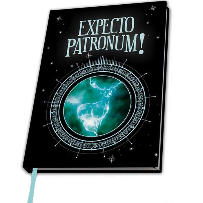 harry potter - heat change notebook a5 - expecto patronus