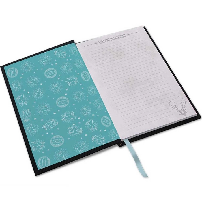 harry potter - heat change notebook a5 - expecto patronus