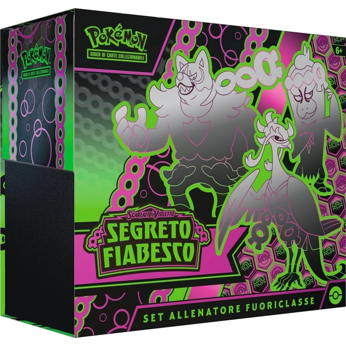 pokemon scarlatto e violetto segreto fiabesco - set allenatore fuoriclasse (ita)