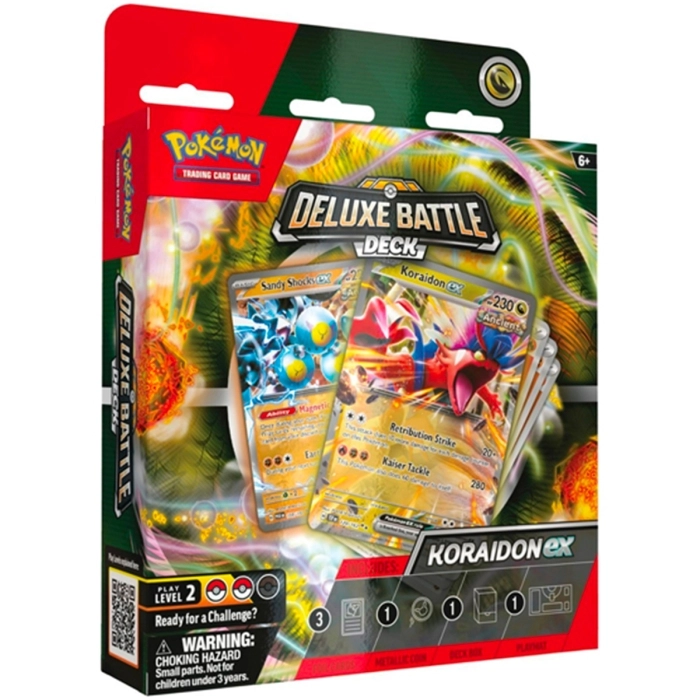 pokemon - mazzi lotta deluxe - koraidon-ex (ita)