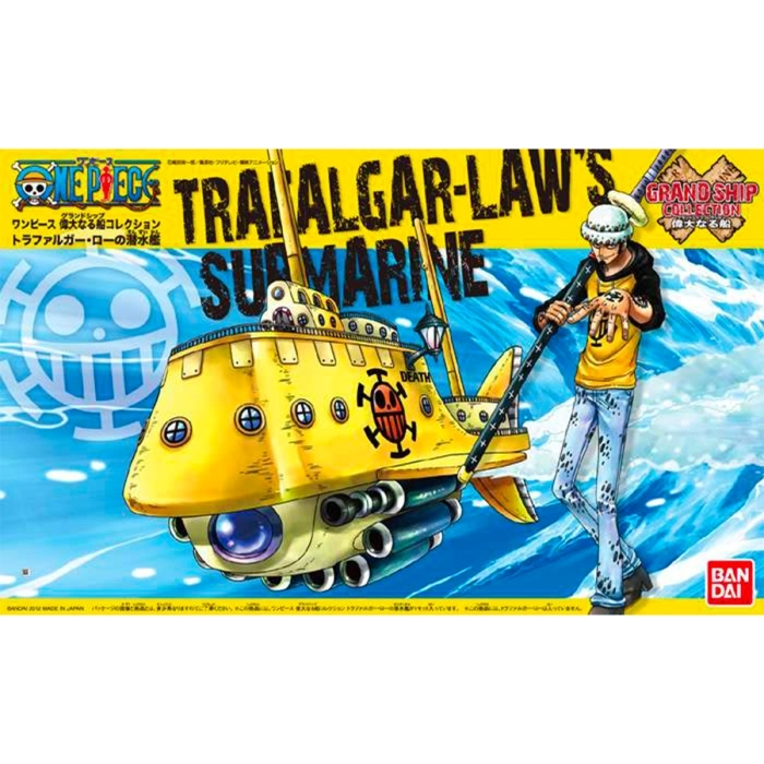 one piece - grand ship collection - trafalgar law's submarine 15cm