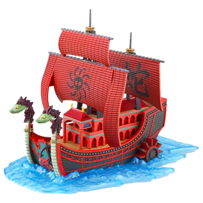 one piece - grand ship collection - nine snake pirate ship 15cm