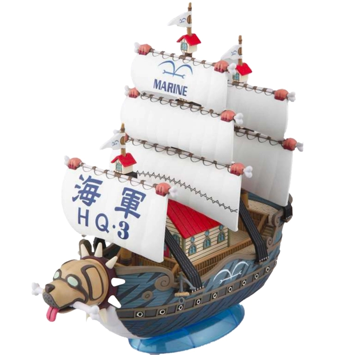 one piece - grand ship collection - garp war ship 15cm