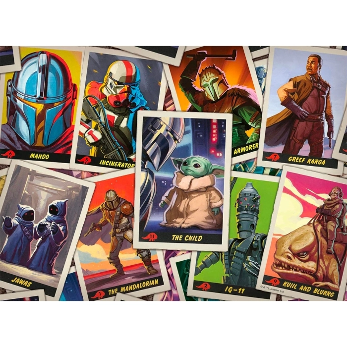 star wars: the mandalorian - puzzle 500 pezzi